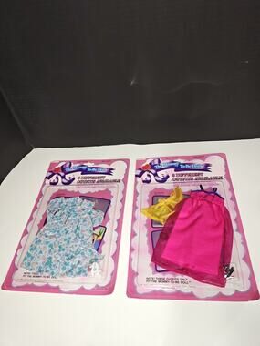Vtg 1992 The Mommy-To-Be Baby 12" Doll Pregnant Outfits Only Judith Corporation